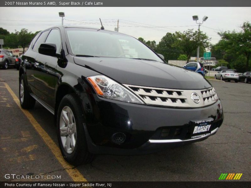 Super Black / Cafe Latte 2007 Nissan Murano S AWD