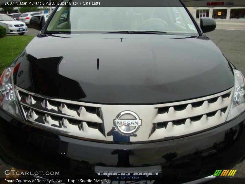 Super Black / Cafe Latte 2007 Nissan Murano S AWD