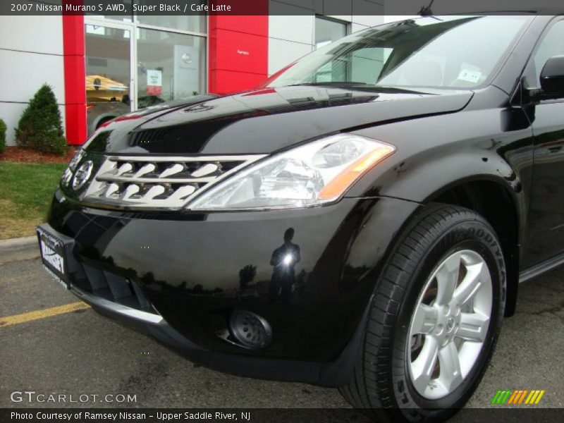 Super Black / Cafe Latte 2007 Nissan Murano S AWD
