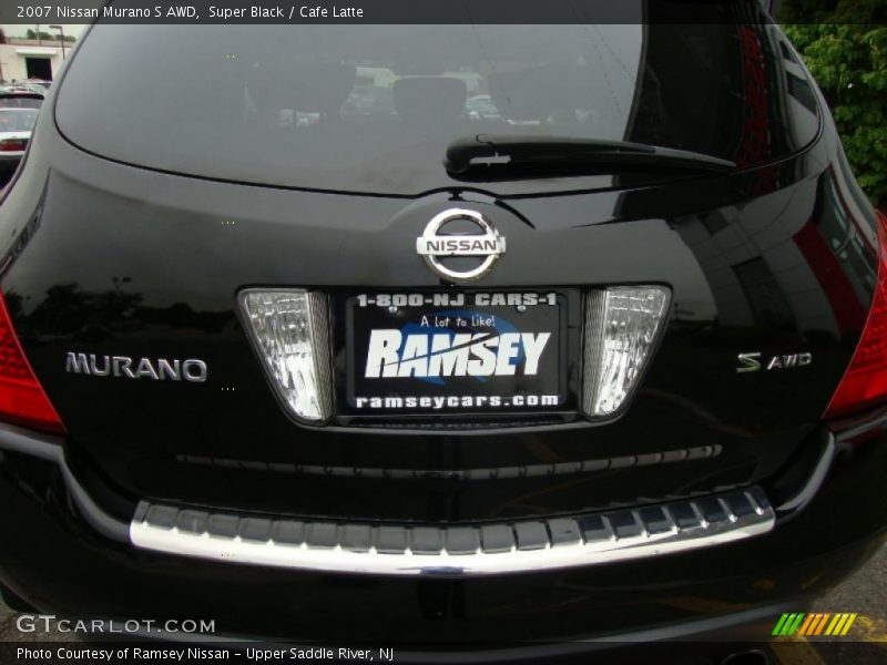 Super Black / Cafe Latte 2007 Nissan Murano S AWD