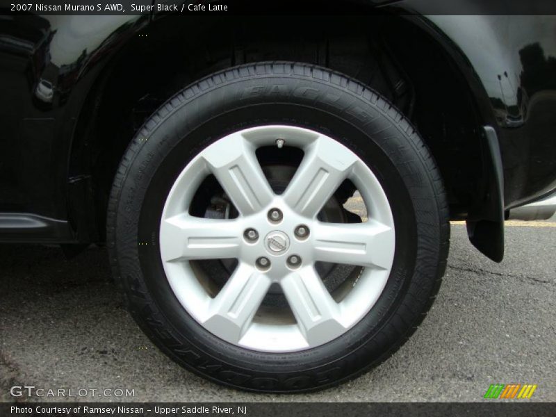 Super Black / Cafe Latte 2007 Nissan Murano S AWD