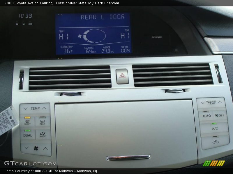Classic Silver Metallic / Dark Charcoal 2008 Toyota Avalon Touring