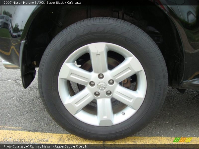 Super Black / Cafe Latte 2007 Nissan Murano S AWD