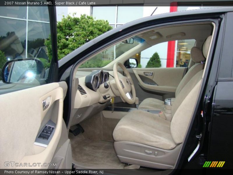 Super Black / Cafe Latte 2007 Nissan Murano S AWD