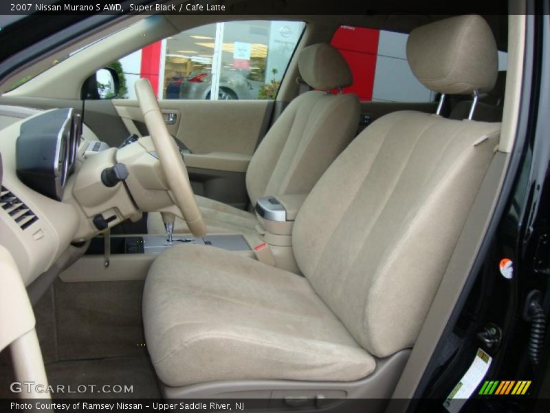 Super Black / Cafe Latte 2007 Nissan Murano S AWD