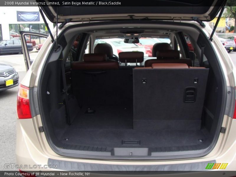 Satin Beige Metallic / Black/Saddle 2008 Hyundai Veracruz Limited