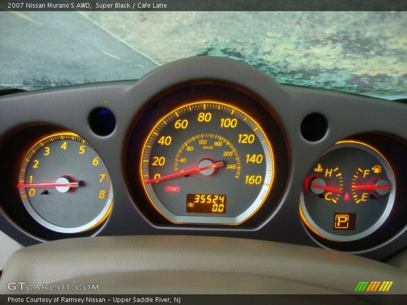 Super Black / Cafe Latte 2007 Nissan Murano S AWD