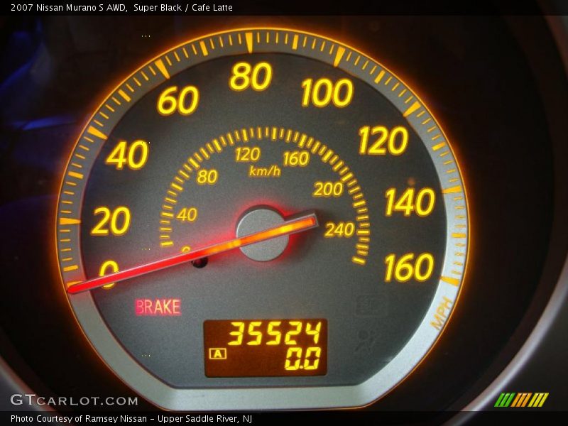 Super Black / Cafe Latte 2007 Nissan Murano S AWD
