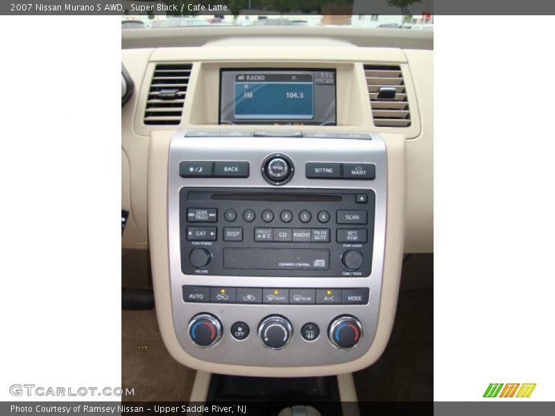 Super Black / Cafe Latte 2007 Nissan Murano S AWD