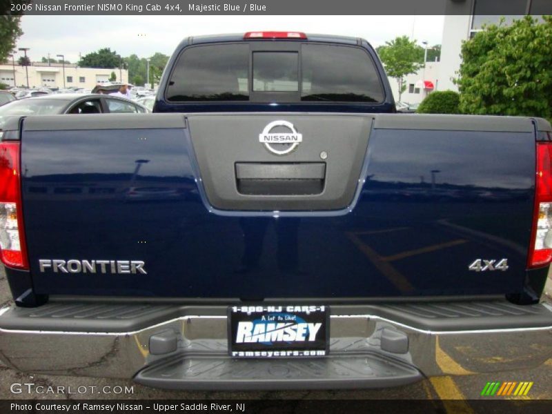 Majestic Blue / Blue 2006 Nissan Frontier NISMO King Cab 4x4