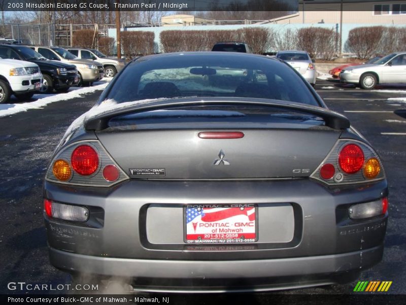 Titanium Pearl / Midnight 2003 Mitsubishi Eclipse GS Coupe