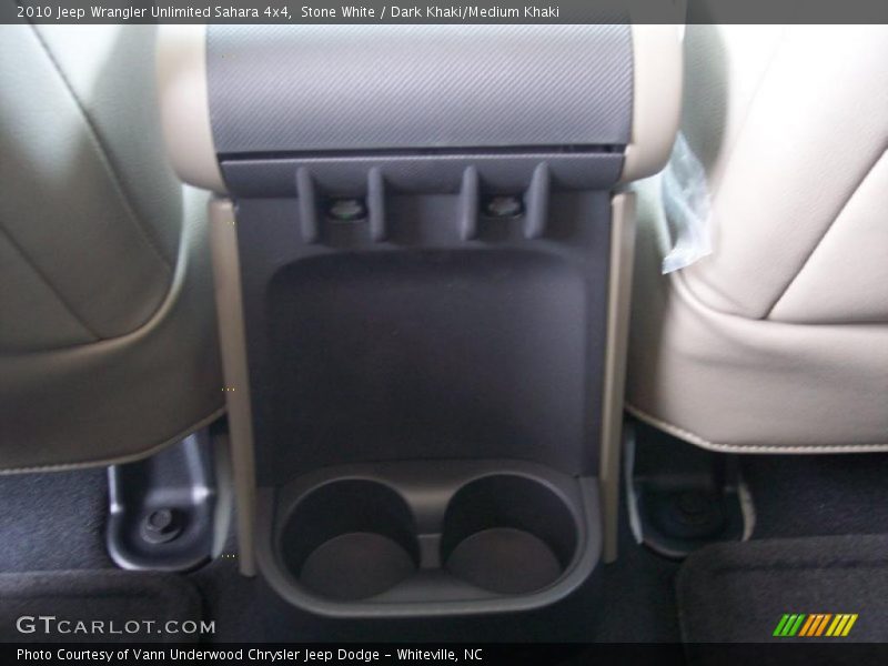 Stone White / Dark Khaki/Medium Khaki 2010 Jeep Wrangler Unlimited Sahara 4x4