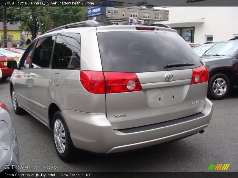 Silver Shadow Pearl / Stone 2009 Toyota Sienna LE