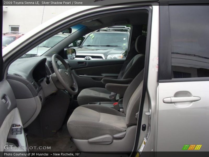 Silver Shadow Pearl / Stone 2009 Toyota Sienna LE