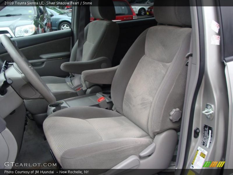 Silver Shadow Pearl / Stone 2009 Toyota Sienna LE