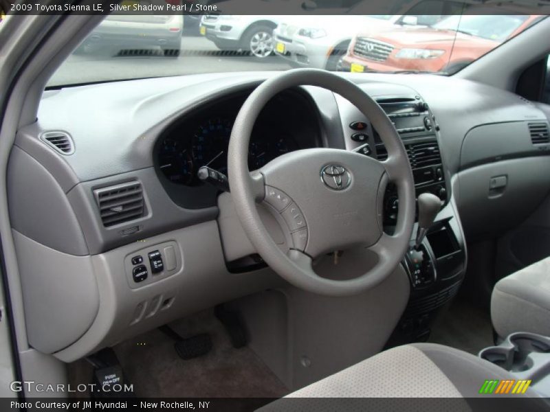 Silver Shadow Pearl / Stone 2009 Toyota Sienna LE