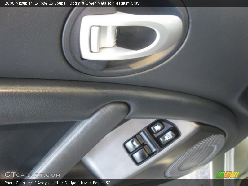 Optimist Green Metallic / Medium Gray 2008 Mitsubishi Eclipse GS Coupe
