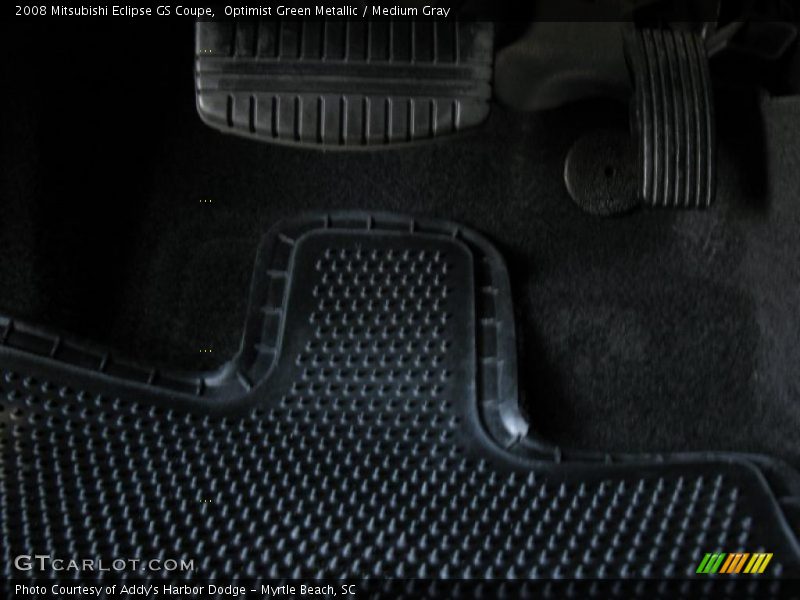 Optimist Green Metallic / Medium Gray 2008 Mitsubishi Eclipse GS Coupe