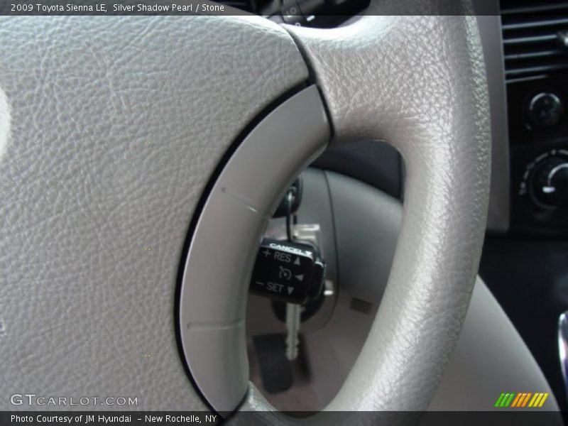 Silver Shadow Pearl / Stone 2009 Toyota Sienna LE