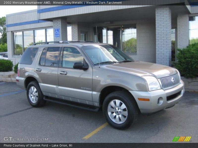 Mineral Grey Metallic / Medium Dark Parchment 2002 Mercury Mountaineer AWD