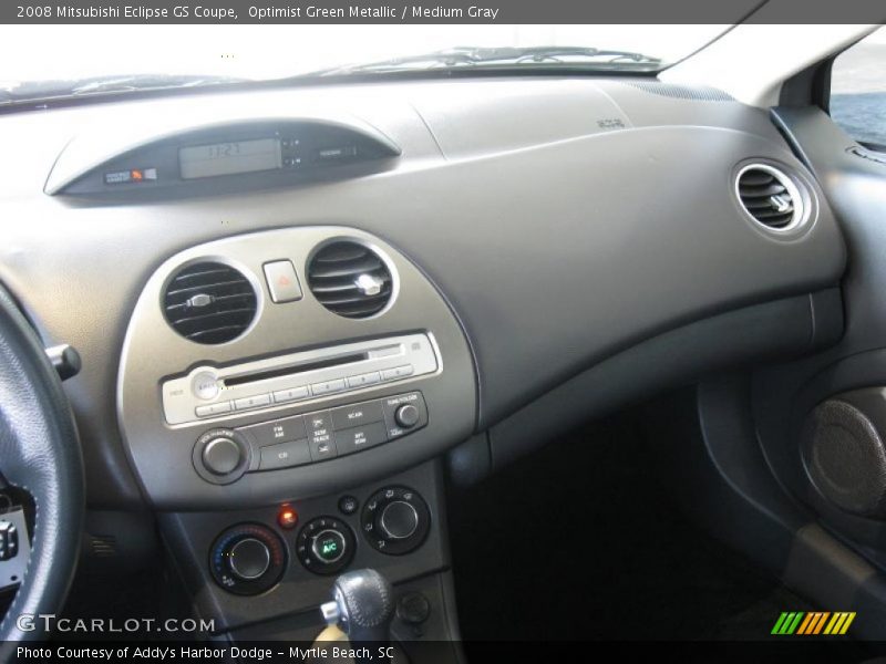 Optimist Green Metallic / Medium Gray 2008 Mitsubishi Eclipse GS Coupe