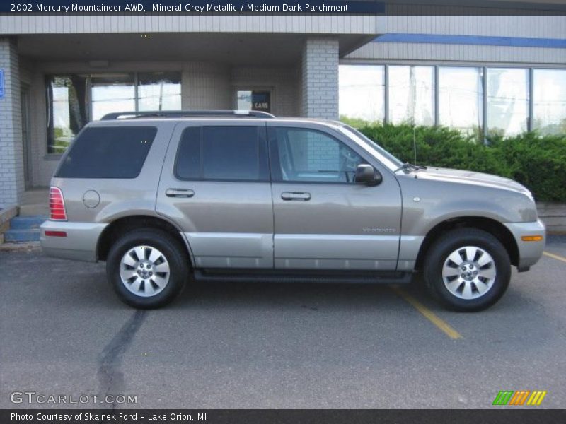 Mineral Grey Metallic / Medium Dark Parchment 2002 Mercury Mountaineer AWD