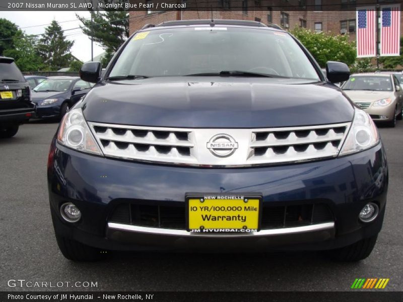 Midnight Blue Pearl / Charcoal 2007 Nissan Murano SL AWD