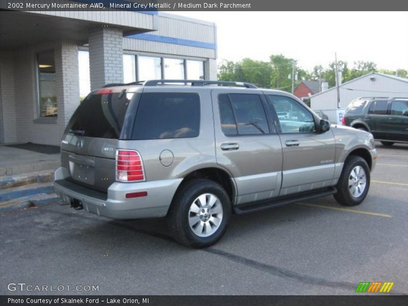 Mineral Grey Metallic / Medium Dark Parchment 2002 Mercury Mountaineer AWD
