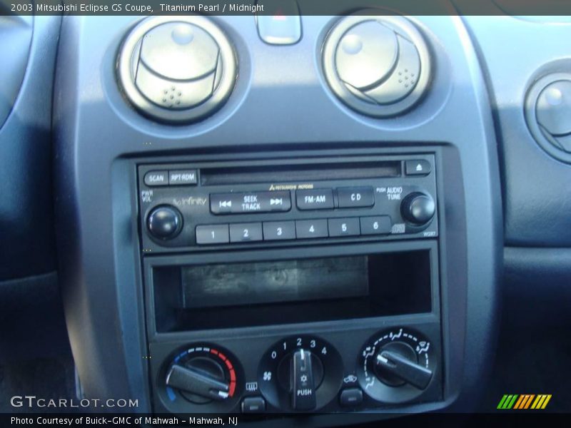 Titanium Pearl / Midnight 2003 Mitsubishi Eclipse GS Coupe