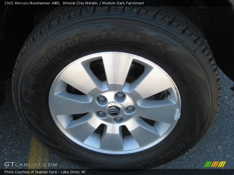 Mineral Grey Metallic / Medium Dark Parchment 2002 Mercury Mountaineer AWD
