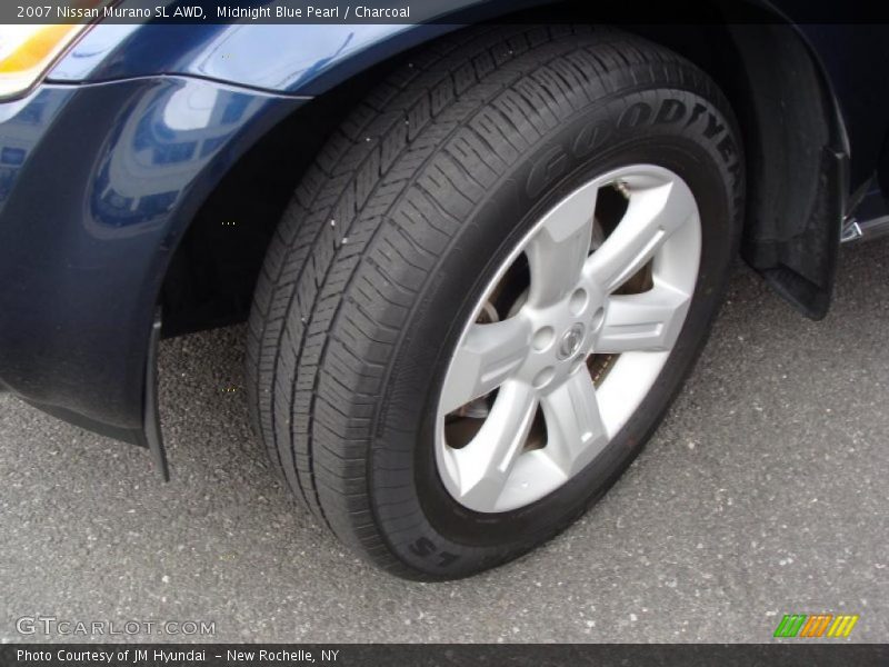 Midnight Blue Pearl / Charcoal 2007 Nissan Murano SL AWD