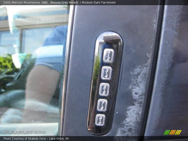 Mineral Grey Metallic / Medium Dark Parchment 2002 Mercury Mountaineer AWD