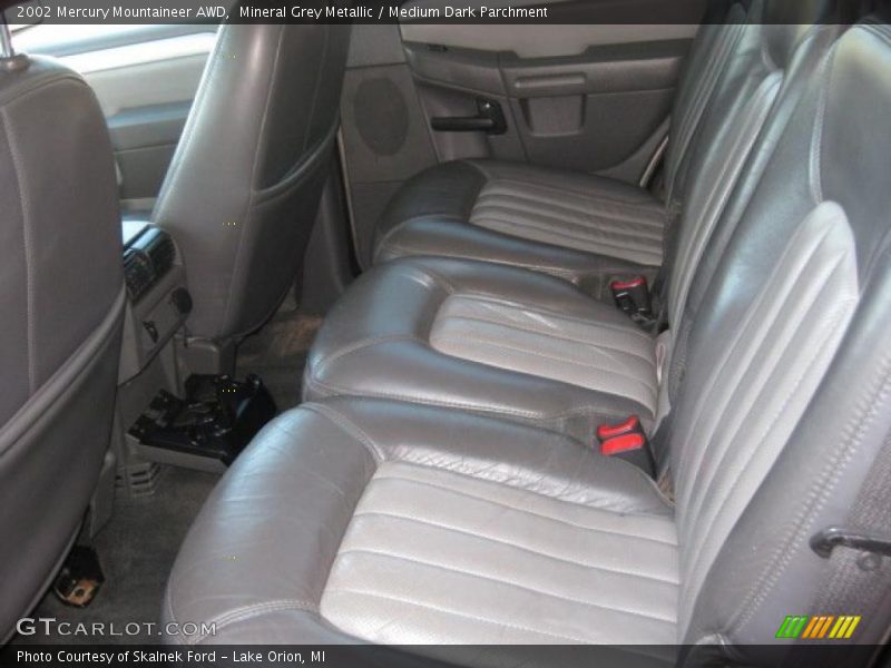 Mineral Grey Metallic / Medium Dark Parchment 2002 Mercury Mountaineer AWD