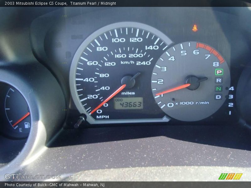 Titanium Pearl / Midnight 2003 Mitsubishi Eclipse GS Coupe