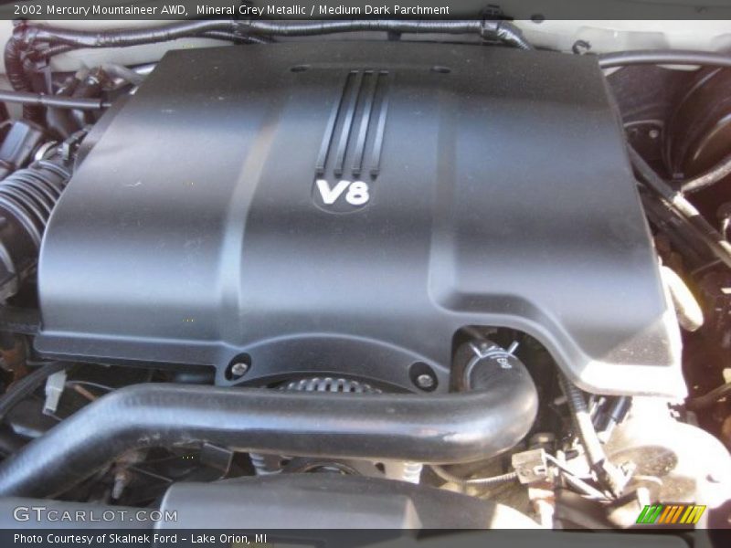 Mineral Grey Metallic / Medium Dark Parchment 2002 Mercury Mountaineer AWD