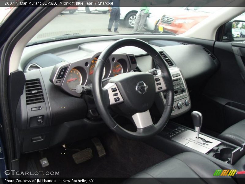 Midnight Blue Pearl / Charcoal 2007 Nissan Murano SL AWD
