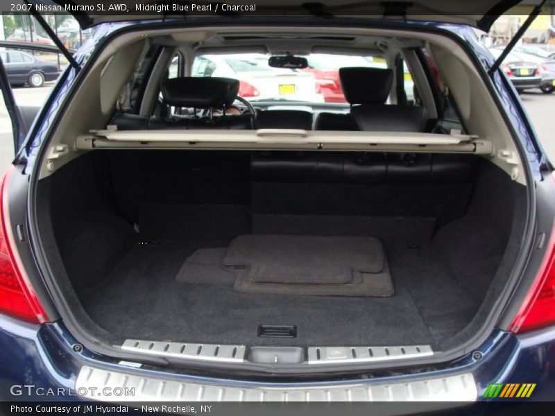 Midnight Blue Pearl / Charcoal 2007 Nissan Murano SL AWD