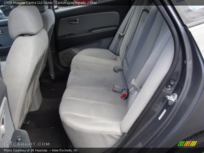 Carbon Gray Metallic / Gray 2008 Hyundai Elantra GLS Sedan