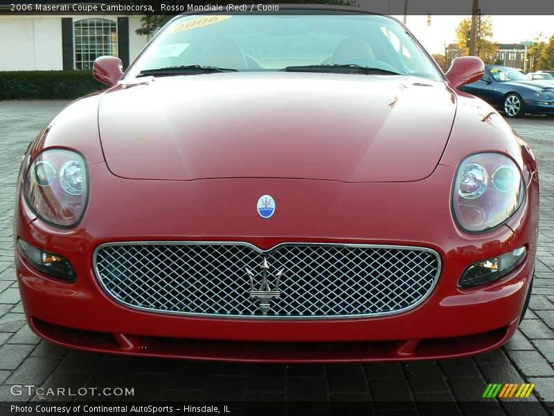 Rosso Mondiale (Red) / Cuoio 2006 Maserati Coupe Cambiocorsa