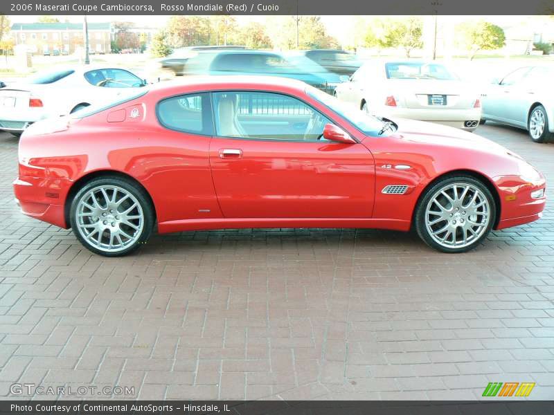 Rosso Mondiale (Red) / Cuoio 2006 Maserati Coupe Cambiocorsa