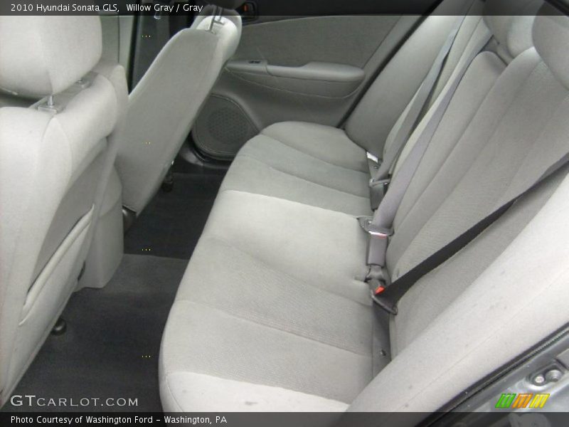 Willow Gray / Gray 2010 Hyundai Sonata GLS