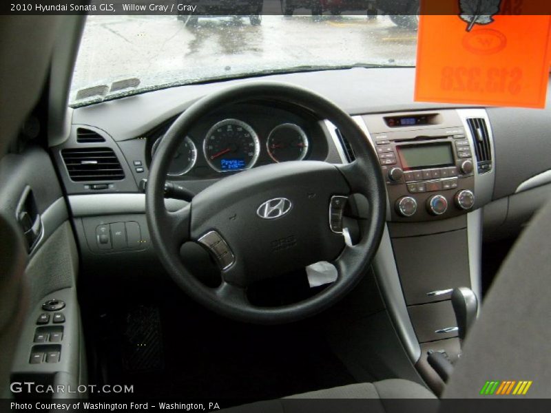 Willow Gray / Gray 2010 Hyundai Sonata GLS