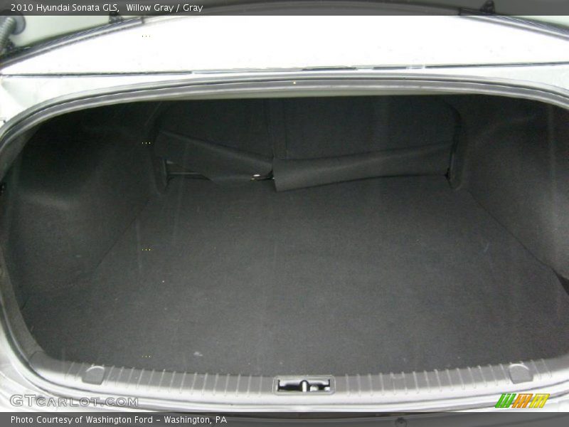 Willow Gray / Gray 2010 Hyundai Sonata GLS