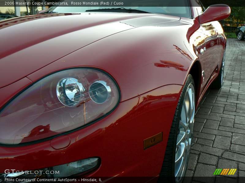 Rosso Mondiale (Red) / Cuoio 2006 Maserati Coupe Cambiocorsa