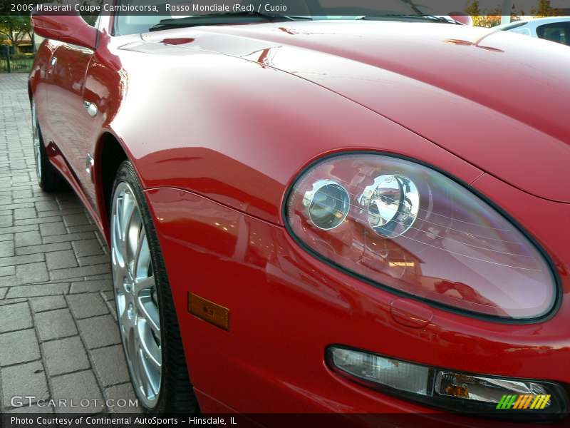 Rosso Mondiale (Red) / Cuoio 2006 Maserati Coupe Cambiocorsa