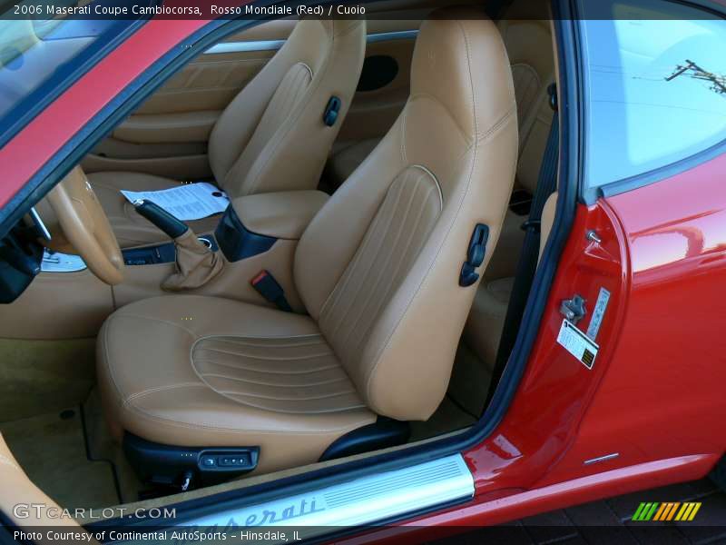 Rosso Mondiale (Red) / Cuoio 2006 Maserati Coupe Cambiocorsa