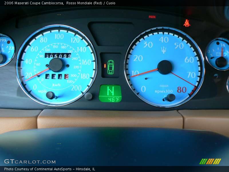 Rosso Mondiale (Red) / Cuoio 2006 Maserati Coupe Cambiocorsa