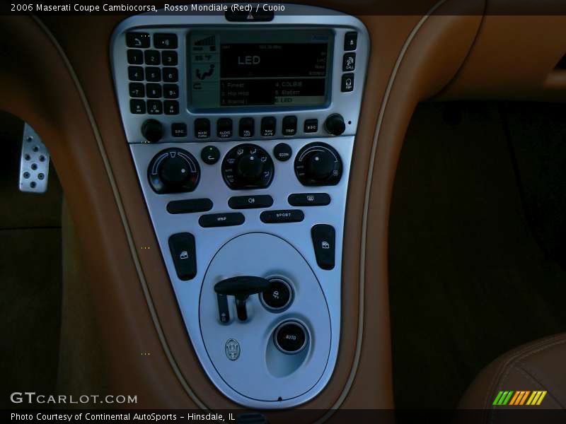 Rosso Mondiale (Red) / Cuoio 2006 Maserati Coupe Cambiocorsa