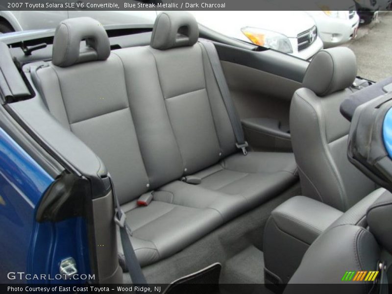 Blue Streak Metallic / Dark Charcoal 2007 Toyota Solara SLE V6 Convertible