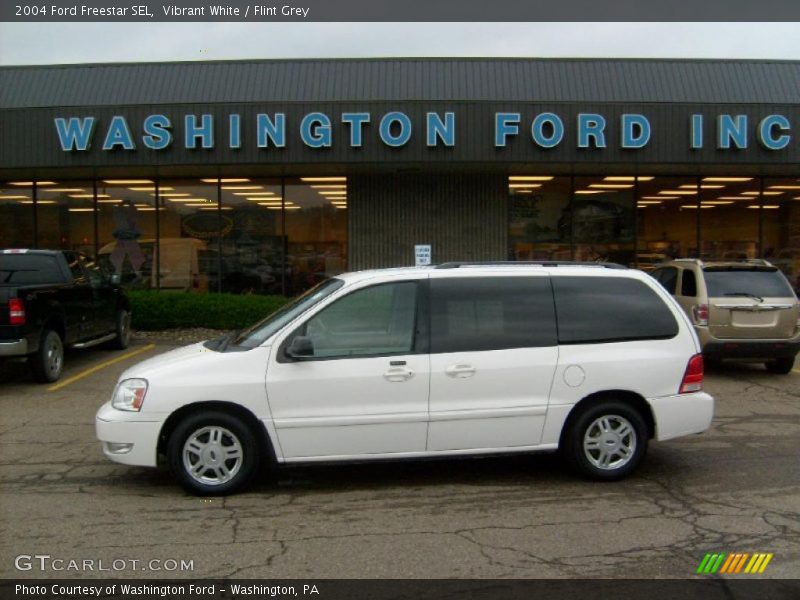 Vibrant White / Flint Grey 2004 Ford Freestar SEL
